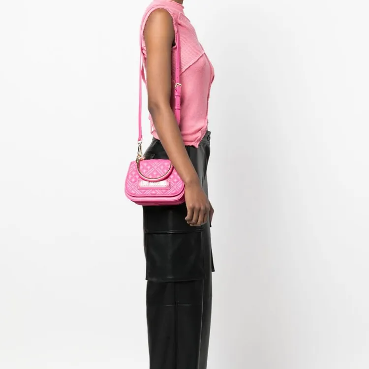 LOVE MOSCHINO Shoulder Bag Crossbody Bag Handbag Regular Women's Pink-4