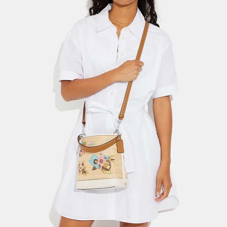 COACH Molly East West Handbags-3