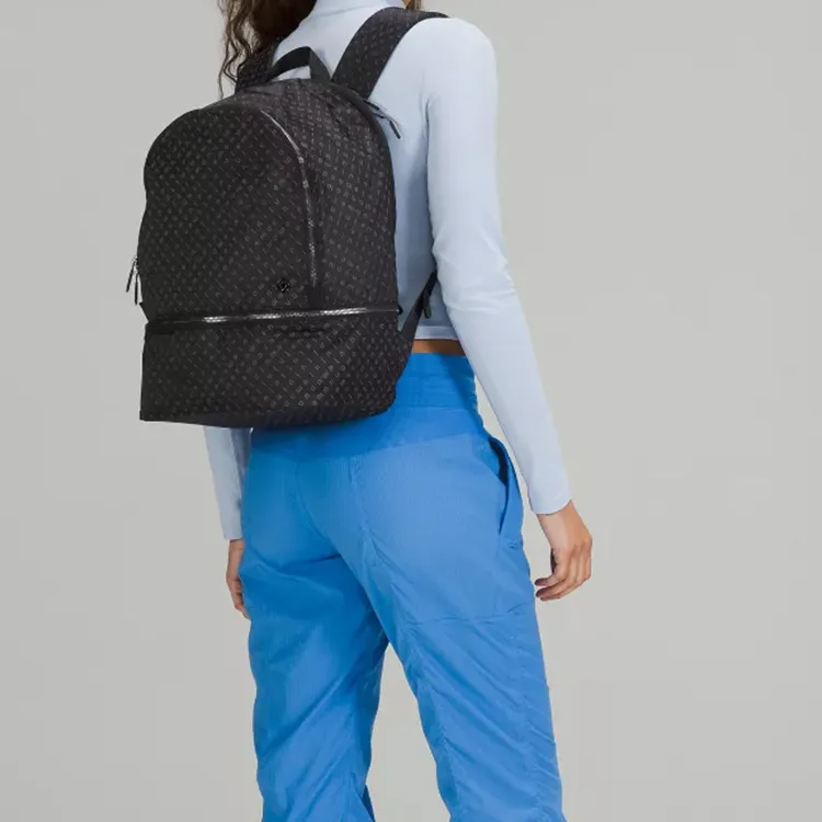 Lululemon Polyester Backpack Micro Unisex Black-4