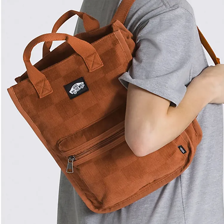 Vans Cotton Backpack Women's Orange-3