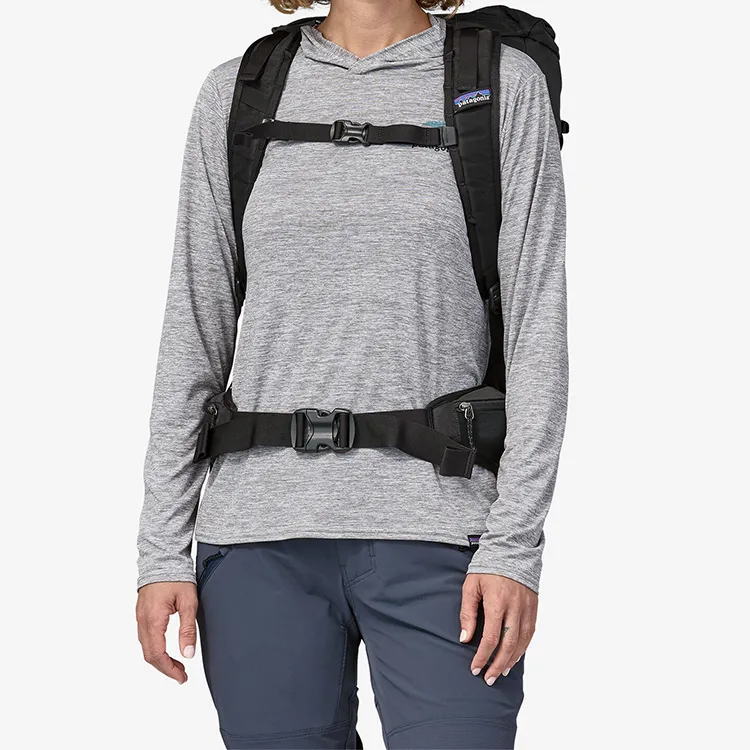 Patagonia Recycled Nylon Backpack Regular Unisex Black-4