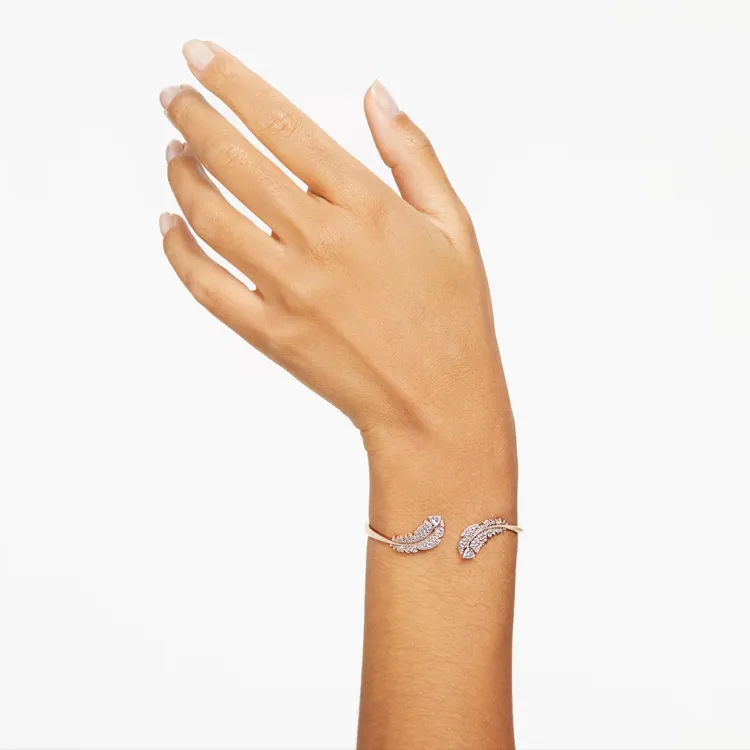 Swarovski Rose Gold-Plated Bangles Women's Rose Gold-4
