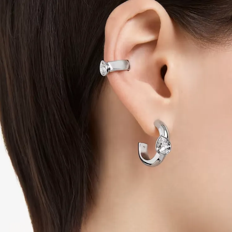 Swarovski Earrings Women's Silver-4