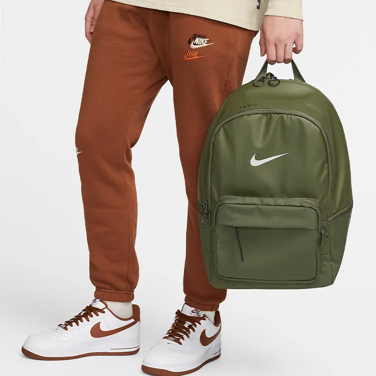 Nike Polyester Backpack Regular Unisex Olive-4