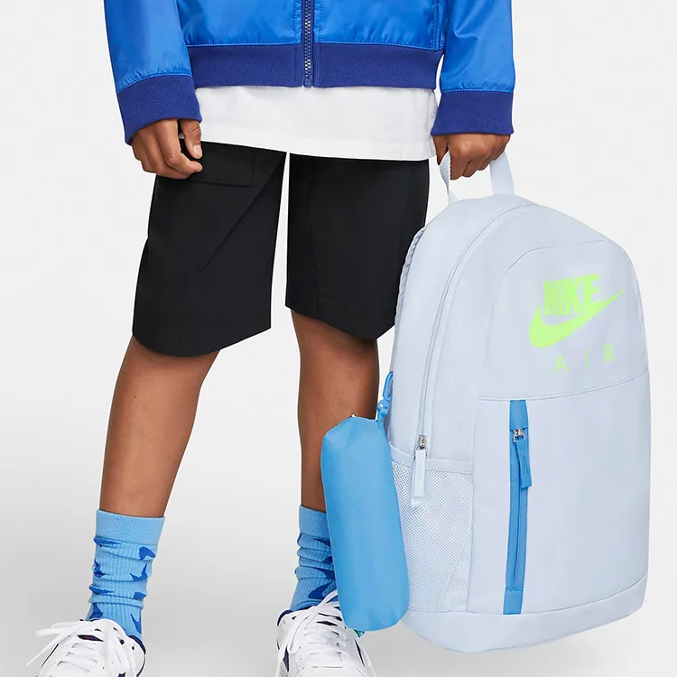 Nike Polyester Backpack Backpack Regular Men's Light Blue-6