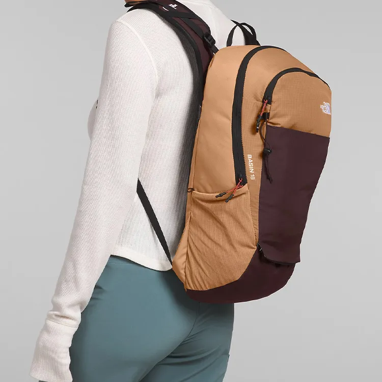 THE NORTH FACE Recycled Nylon Backpack Men's Brown-5