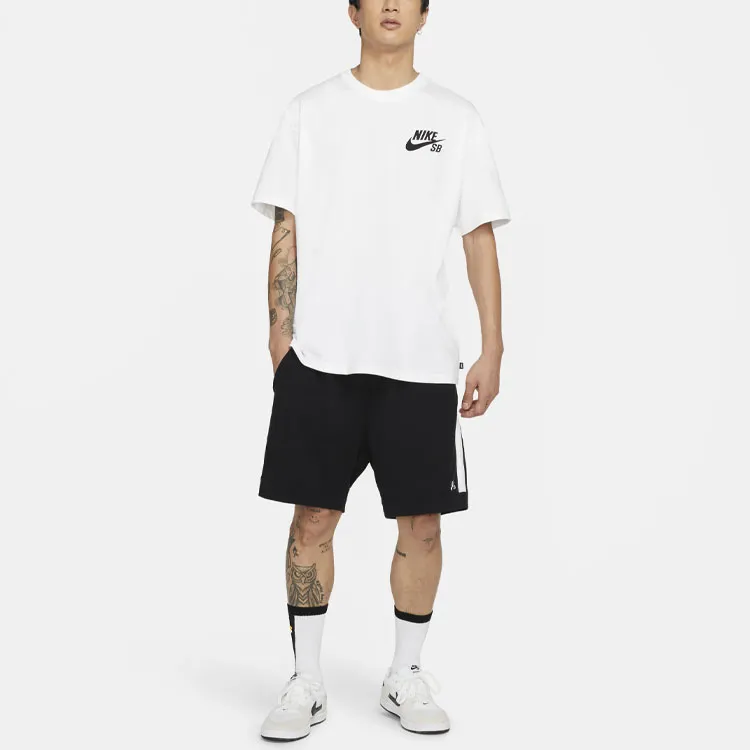 Nike T Shirts Men White-2
