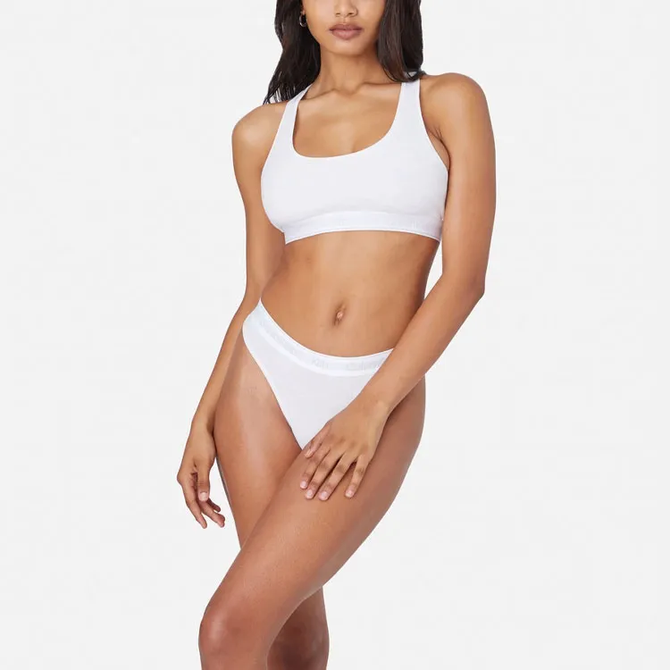 KITH Women's For Calvin Klein Bralette 'White'-2