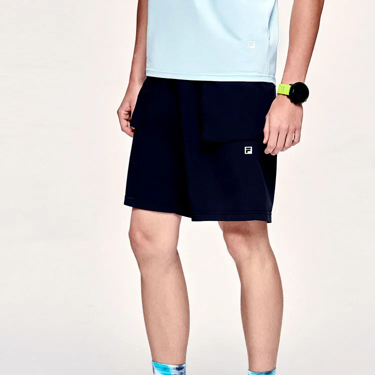 FILA Casual Shorts Men Black-5
