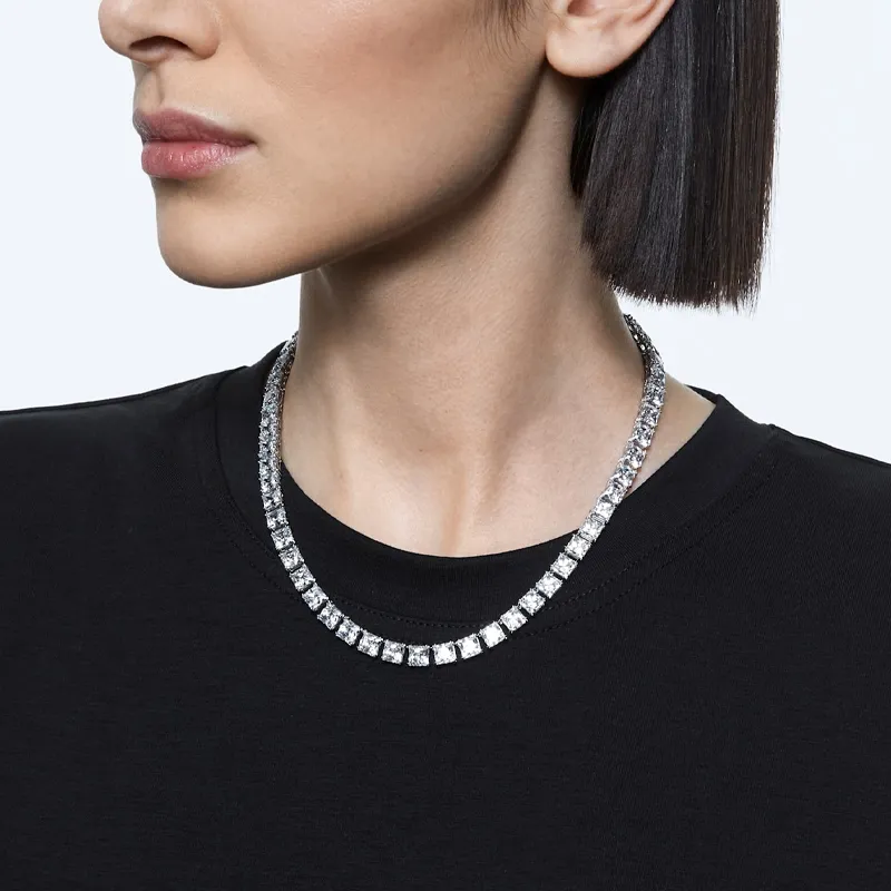Swarovski Matrix Necklace-2