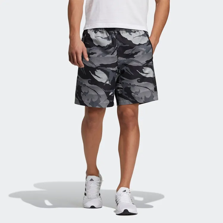 Adidas Sports Shorts Men Light Gray White-1