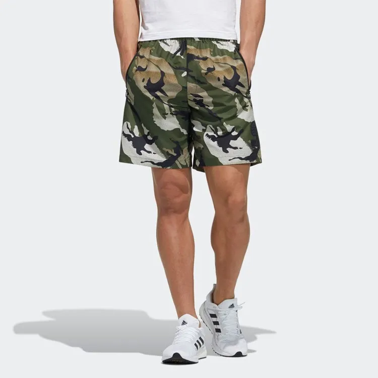 Adidas Sports Shorts Men Army Green-1