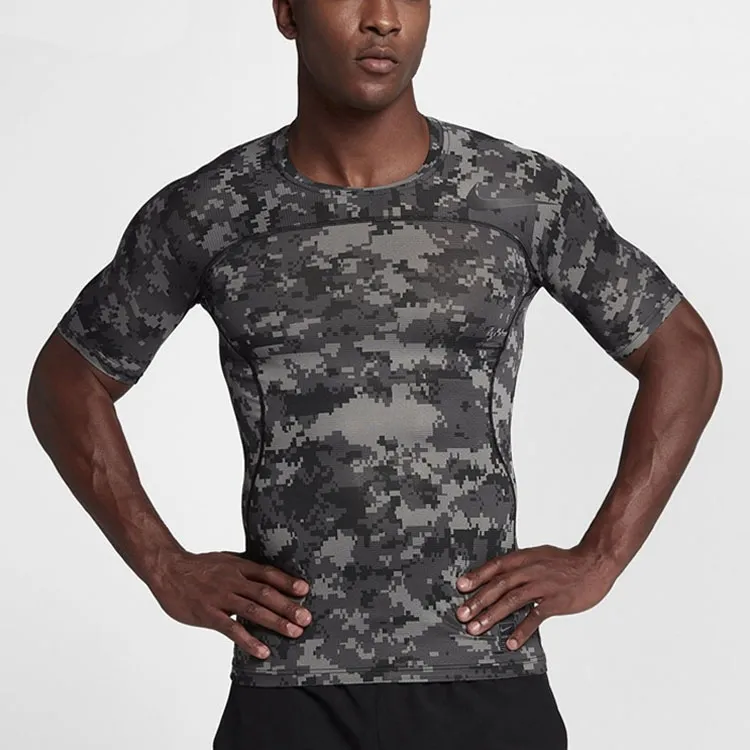 Nike T Shirts Men Camouflage-2