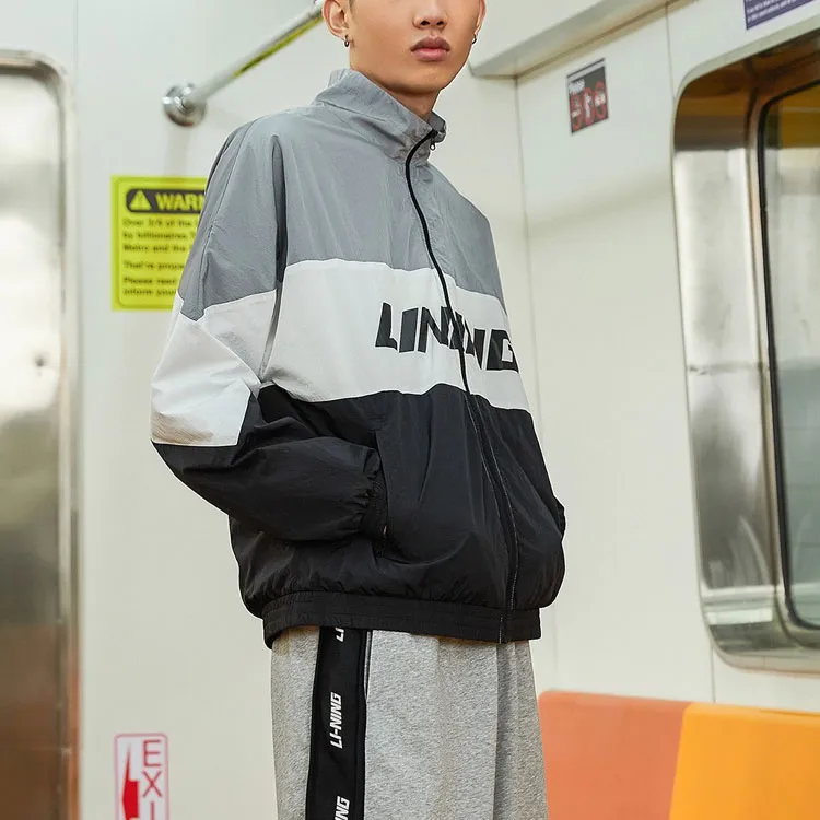LINING Sports Fashion Collection Jackets Unisex Gray-4