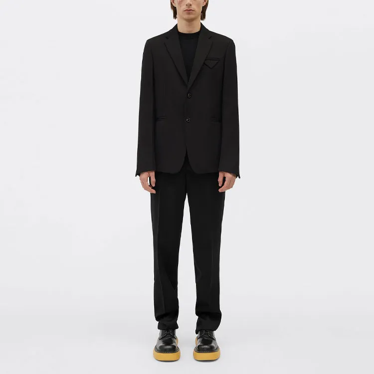 Bottega Veneta SS21 Business Suit Coat Men's Black-1