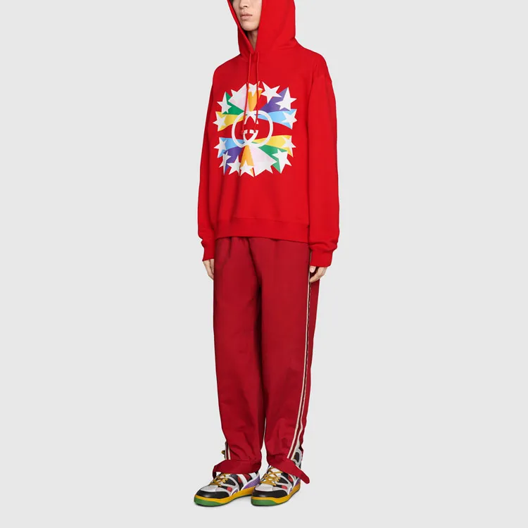 GUCCI 520 Special Series Sweatshirt Men's Red-4