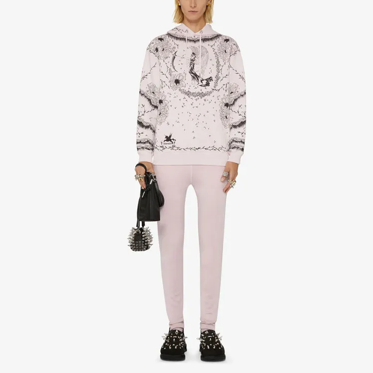 Givenchy Tatoo Print Hoodie 'Light Pink'-1