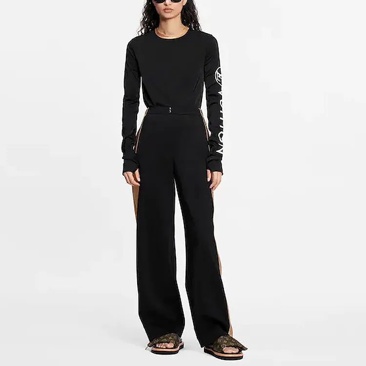 LOUIS VUITTON T-Shirt Women's Black-1