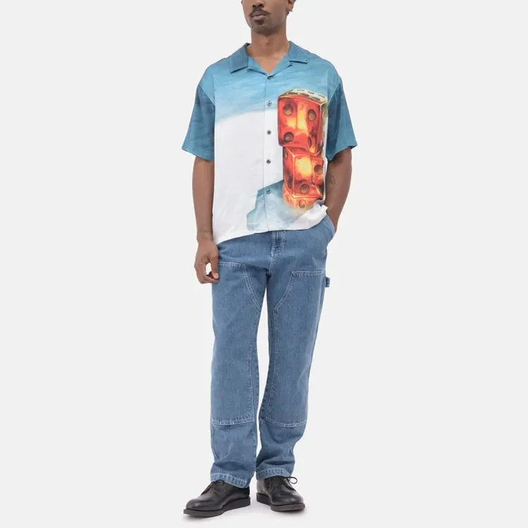 Stussy Dice Painting Shirt-2