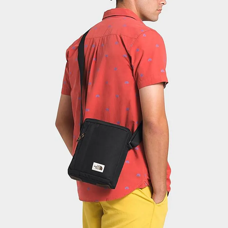 THE NORTH FACE Crossbody Bag Shoulder Bag Outdoor Bag Recycled Polyester Black Unisex-6