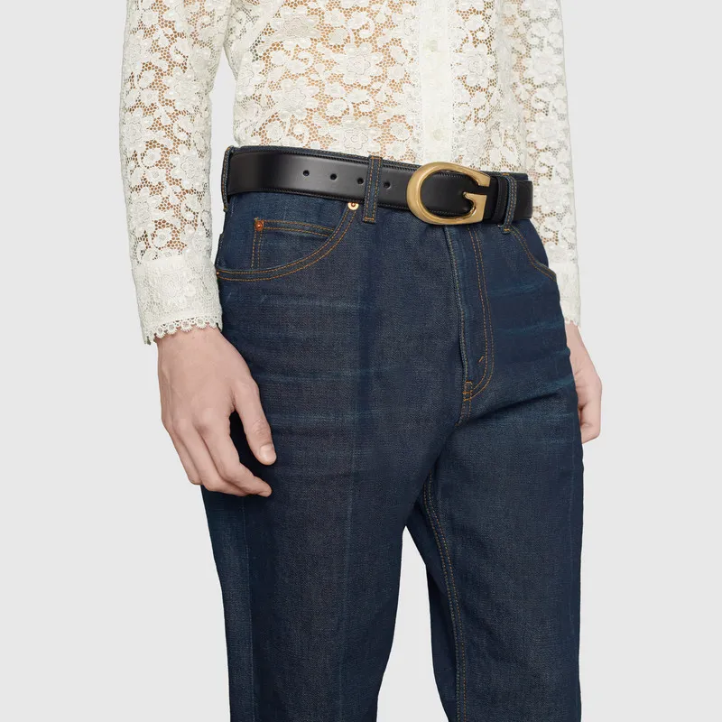 GUCCI Leather Belts Women's-3