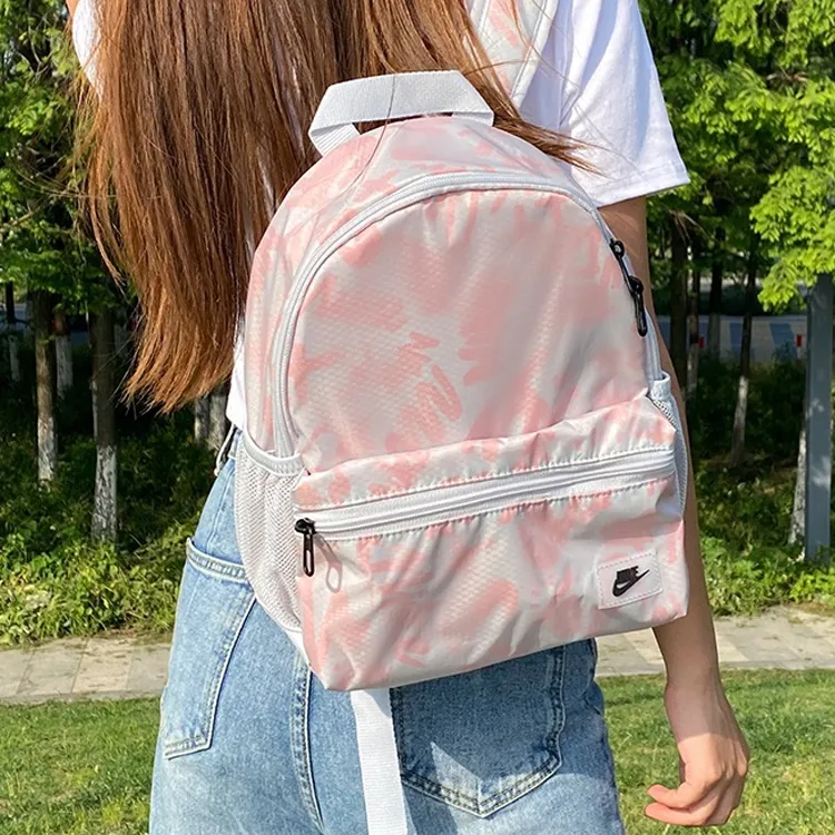 Nike Polyester Backpack Small Size Women's White-4