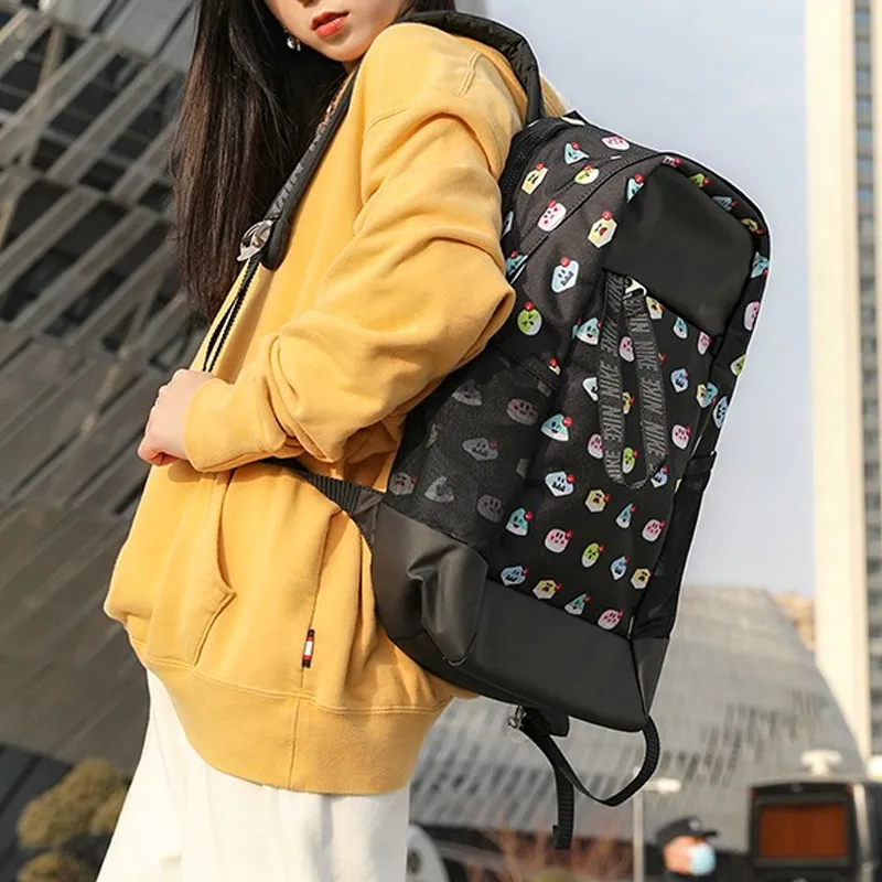 Nike Fabric Backpack Unisex Black/Black/Deep Smoke Gray-4