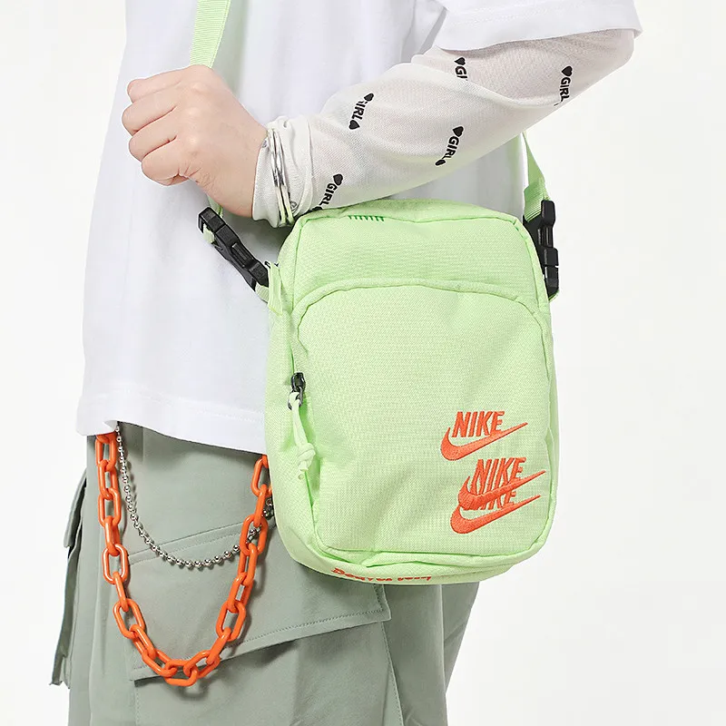 Nike Fabric Shoulder Bag Unisex Light Lemon-5