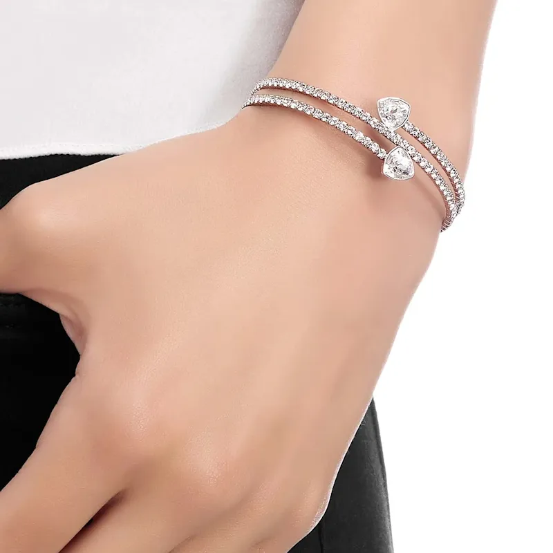 Swarovski Twist Wristbands Women's-1