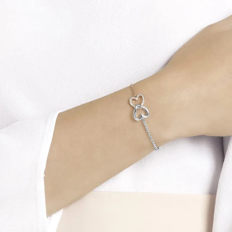 Swarovski Remix Bracelets Women's Silver Rose Gold-2