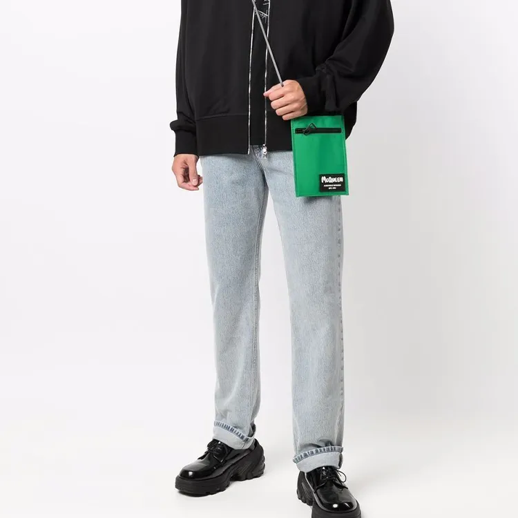Alexander McQueen Logo Tag Crossbody Bag-3