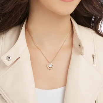 Swarovski Rose Gold Plated Necklaces Women's