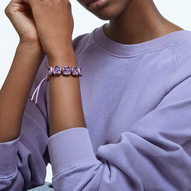 Swarovski Dulcis Bracelets Women's Purple-2