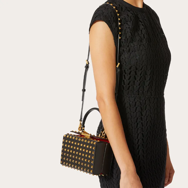 Valentino Rockstud Alcove Handbags-5