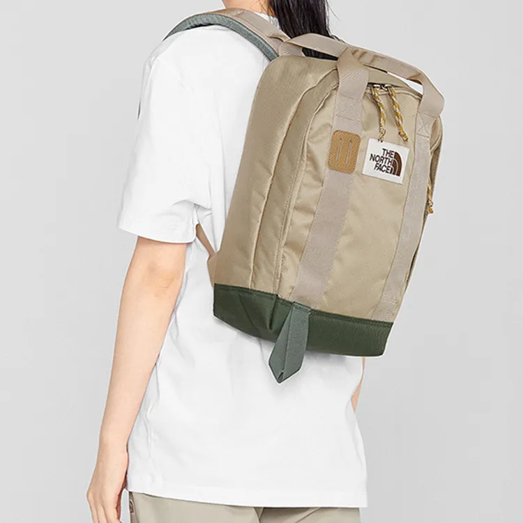 THE NORTH FACE Polyester Backpack Regular Unisex Khaki-2