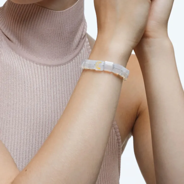 Swarovski Faux Crystal Bracelets Women's White-1