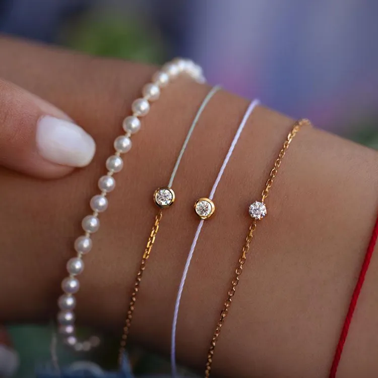 Redline Diamond, Rose Gold Bracelets Women's-4