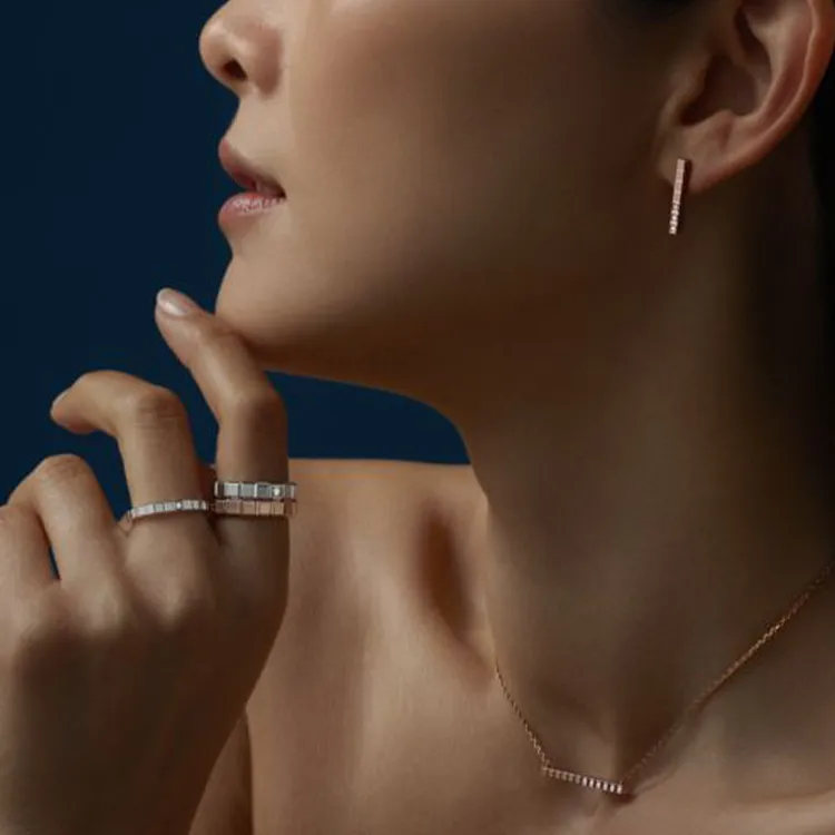 CHOPARD Karat Gold Rings Women's-3