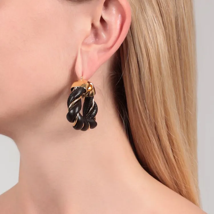 Bottega Veneta Twist Earrings-4