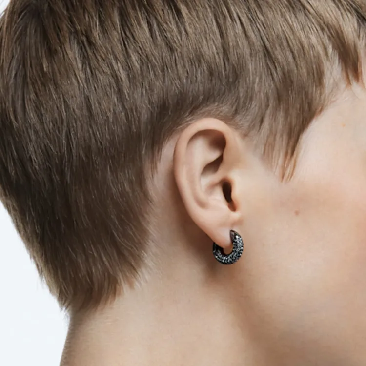 Swarovski Dextera Pavé Small Hoops-2
