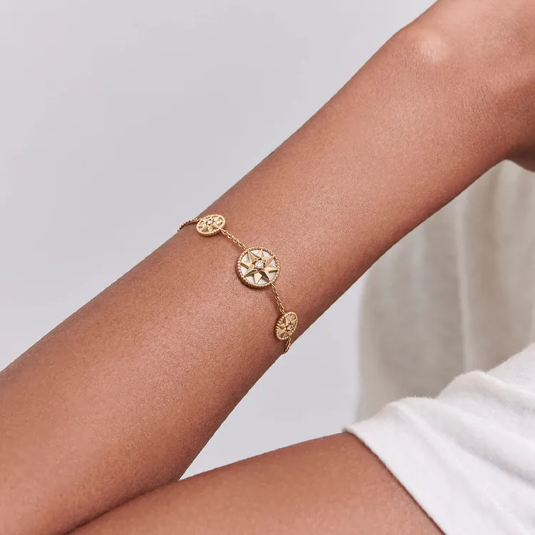 DIOR 18K Gold Bracelets Women's-2
