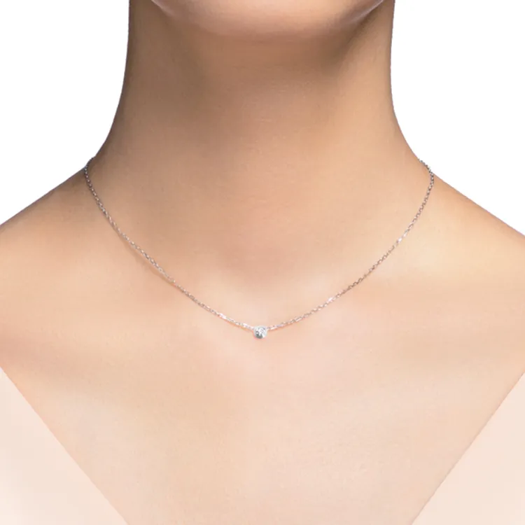 CARTIER 18K White Gold Necklaces Women's-1