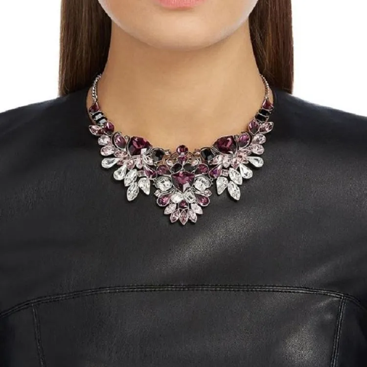 Swarovski Impulse Necklaces Women's Multicolor-1