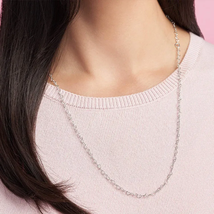Pandora Necklaces Women's Silver-1