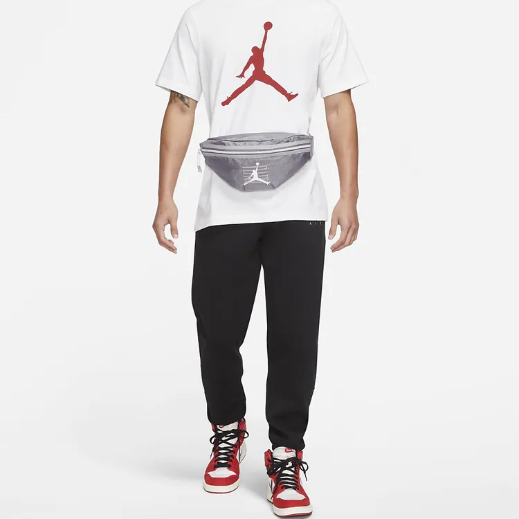 Jordan Polyester Sling Bag Fanny Pack Regular Unisex Gunmetal Gray-4