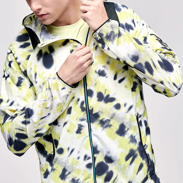FILA Sun Protection Clothing Men Yellow-4