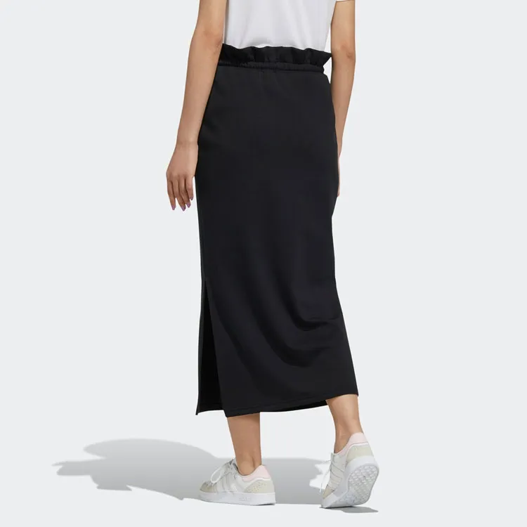 Adidas Neo Casual Long Skirts Women's Black-2