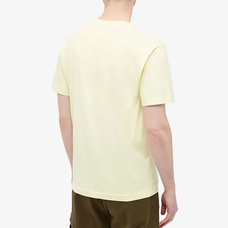 STONE ISLAND T Shirts Men Yellow-2