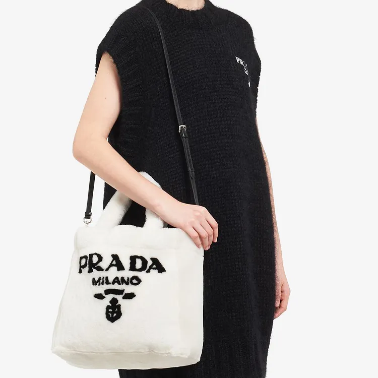 PRADA Sheepskin Shoulder Bag, Crossbody Bag, Handbag Women's # Fall Winter Essentials#-3