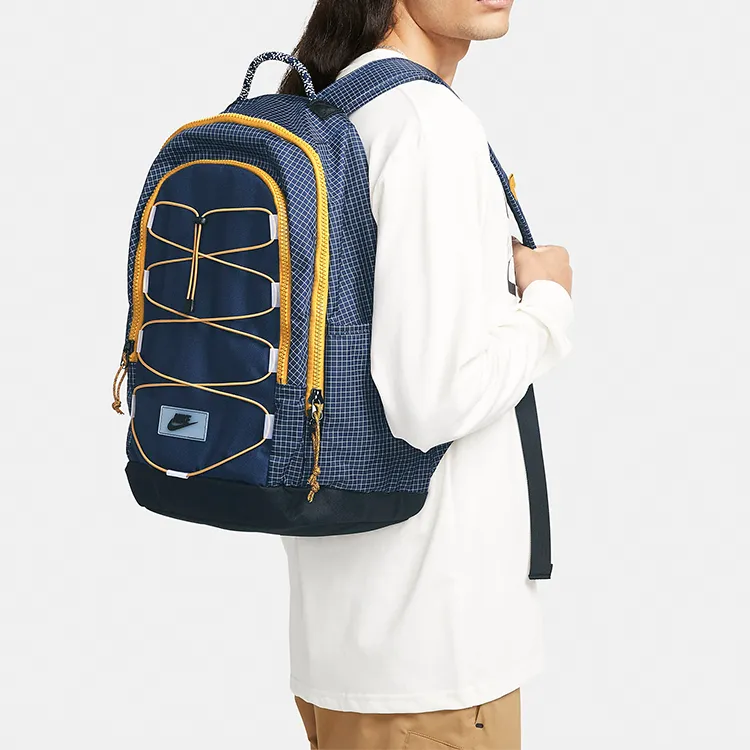 Nike Hayward Fabric Backpack Regular Unisex Dark Navy Blue/Obsidian Color-5